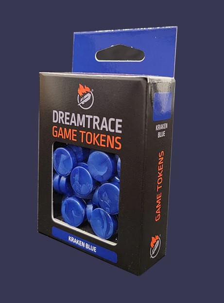 DreamTrace Gaming Tokens: Kraken Blue